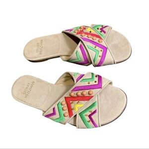 Stuart Weitzman Sandals Women’s Slip On Shoes Summer EUC Size 6.5